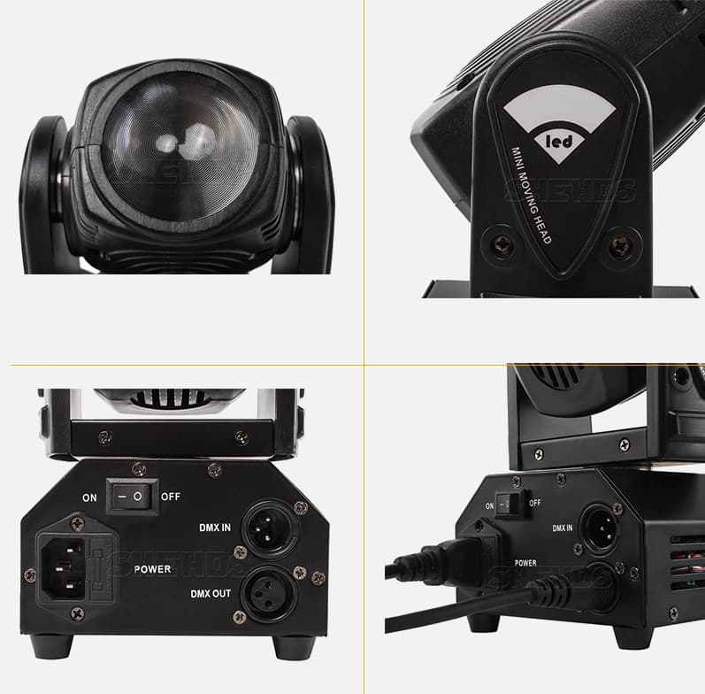 Вращающаяся голова для дискотек